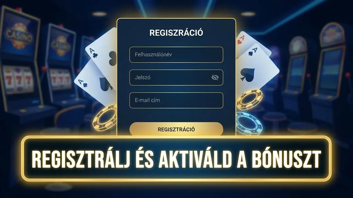 Bónuszos regisztráció